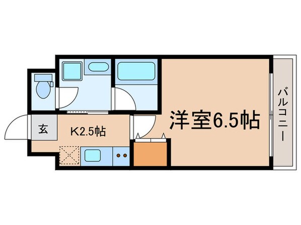 テラス風見鶏の物件間取画像